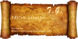 Türk Gizella névjegykártya